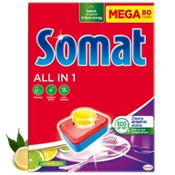 Somat tablety do umývačky riadu mega 80 tabliet Allin1