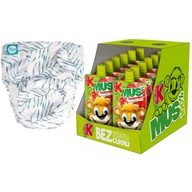Yeju Bamboo + Winnie Mousse opakovane použiteľná plienka 12 ks Yeju Bamboo + Winnie Mousse opakovane použiteľná plienka 12 ks