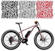Sada 3 farebných nálepiek Camo MORO MTB BIKE Sada 3 farebných nálepiek Camo MORO MTB BIKE