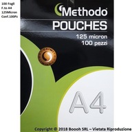 Methodo vrecká 125 mikrónov A4 Methodo vrecká 125 mikrónov A4