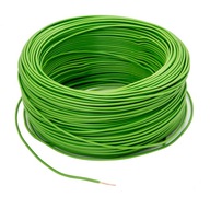 LGY lankový kábel 1x0,5 mm², zelený, 300/500V, 100m LGY lankový kábel 1x0,5 mm², zelený, 300/500V, 100m