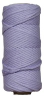 Bavlnená šnúra pre 3 mm 200 m makrámy LILAC Bavlnená šnúra pre 3 mm 200 m makrámy LILAC
