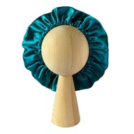 Saténová čiapka do vlasov OMO Emerald