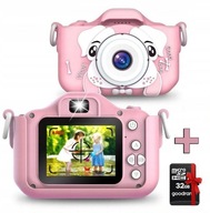 Kamera Pink Dog pre deti 40Mpx + 32GB karta Kamera Pink Dog pre deti 40Mpx + 32GB karta