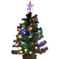 Vianočný stromček s LED svetielkami.Malé dekoračné svetielka