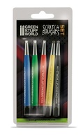 Green Stuff Scratch Brush Set štetcov 5 ks.