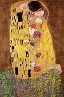 Gustav Klimt plagát The Kiss na stenu 61x91,5 cm