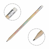 Reklamné ceruzky s farebnou potlačou loga, 100 ks