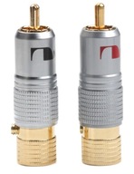 RCA PLUG NAKAMICHI CINCH KONEKTOR, TWISTED, 2 ks RCA PLUG NAKAMICHI CINCH KONEKTOR, TWISTED, 2 ks