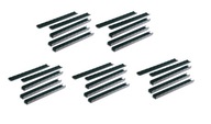 Lamely západky, zatvárané na klik, 10mm, do 75k, čierne Lamely západky, zatvárané na klik, 10mm, do 75k, čierne