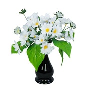 Kytica z bieleho harmančeka do vázy