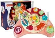 Interaktívna panelová hračka pre deti Hudba Animal Sounds Pink