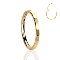 Titanium GOLD Clicker Ring PIERCING 1,2/8 Titanium GOLD Clicker Ring PIERCING 1,2/8