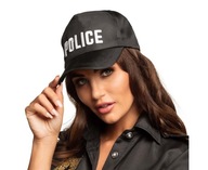 Čierna šiltovka POLICAJNÝ VÝPREDAJ Čierna šiltovka POLICAJNÝ VÝPREDAJ