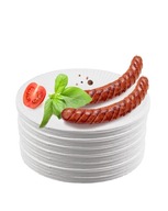 Papierové taniere 23 cm VEĽKÉ biele 100 kusov EKO Papierové taniere 23 cm VEĽKÉ biele 100 kusov EKO