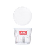 APP Pohár na miešanie farieb a lakov s vrchnákom 600ml 25 ks APP Pohár na miešanie farieb a lakov s vrchnákom 600ml 25 ks