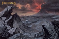 Plagát Pána prsteňov Mount Doom 91,5 x 61 cm