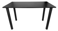 Herný kuchynský stôl čierny 120x60cm