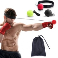 3x FIGHT REFLEX BALL Reflexná lopta PRE TRÉNING HLAVY PRO 3x FIGHT REFLEX BALL Reflexná lopta PRE TRÉNING HLAVY PRO