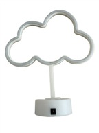 LED NEÓNOVÁ NOČNÁ LAMPA 3D CLOUD BIELE BIELE ODTIEŇ SVETLO DARČEK LED NEÓNOVÁ NOČNÁ LAMPA 3D CLOUD BIELE BIELE ODTIEŇ SVETLO DARČEK