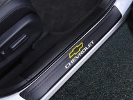 Chevrolet - Ochranné nálepky na prah dverí s logom