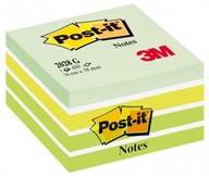 Post-it Notes Zelená kocka 450 bankoviek