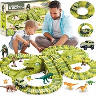 MEGA SET RACE TRACK XXL DINOSAUR DINO PARK AUTO VIANOČNÝ DARČEK 271EL MEGA SET RACE TRACK XXL DINOSAUR DINO PARK AUTO VIANOČNÝ DARČEK 271EL