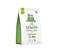 BRIT CARE UDRŽATEĽNÉ KRMIVO PRE SENIORSKÝCH KURČATÝCH HMYZ PRE PSY 3 kg BRIT CARE UDRŽATEĽNÉ KRMIVO PRE SENIORSKÝCH KURČATÝCH HMYZ PRE PSY 3 kg