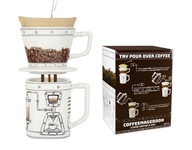 COFFEEMAGEDDON - kávová súprava - DRIPPER + HRNČEK