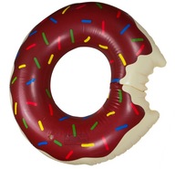 Donut nafukovací kruh VEĽKÝ 110cm hnedý XXL