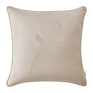 Dekoračná obliečka na vankúš Jasiek 40x40 Mademoiselle Beige Dekoračná obliečka na vankúš Jasiek 40x40 Mademoiselle Beige