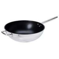 Wok IKEA IKEA 365+, nehrdzavejúca oceľ 32 cm