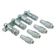 DOSKA+4x RYCHLOKONEKTOR SUCHÁ ZÁSUVKA + ZÁSTRČKA 22 DOSKA+4x RYCHLOKONEKTOR SUCHÁ ZÁSUVKA + ZÁSTRČKA 22