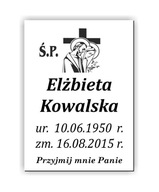 Náhrobná doska Náhrobná doska GRAVÍROVANIE 29x21 cm Náhrobná doska Náhrobná doska GRAVÍROVANIE 29x21 cm