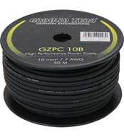 Ground Zero GZPC 10B napájací kábel 10mm2 čierny