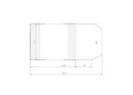 NASTAVITEĽNÝ KRYT 210X355MM (50 KS) NASTAVITEĽNÝ KRYT 210X355MM (50 KS)