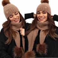 SET ALPACA ŠÁLKA ČIAPKA TEPLEJ MOCHA 2513 SET ALPACA ŠÁLKA ČIAPKA TEPLEJ MOCHA 2513
