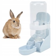 Automatický napájač králikov, 500 ml, modrý