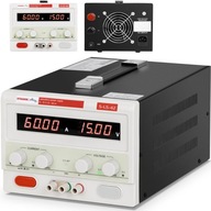 Laboratórny servisný zdroj 0-15 V 0-60 A DC 900 W LED