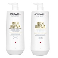 Šampón a kondicionér na rekonštrukciu vlasov Goldwell 2x1000ml Šampón a kondicionér na rekonštrukciu vlasov Goldwell 2x1000ml