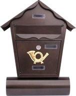 Poštová schránka na listy domček s tubusom