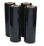 Stretch fólia široká 25cm 1kg ČIERNA 23mic/160% Stretch fólia široká 25cm 1kg ČIERNA 23mic/160%