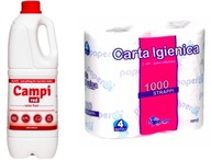 TEKUTINA DO TURISTICKEJ WC Campi RED 2L + papier TEKUTINA DO TURISTICKEJ WC Campi RED 2L + papier