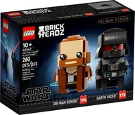 LEGO BrickHeadz 40547 kocky Obi-Wan Kenobi a Darth Vader