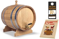 20L dubový sud na whisky moonshine vínne likéry darček (s certifikátom PZH) 20L dubový sud na whisky moonshine vínne likéry darček (s certifikátom PZH)
