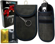 CASE Keys Bezkľúčová ochrana RFID Blocker 2ksKože CASE Keys Bezkľúčová ochrana RFID Blocker 2ksKože