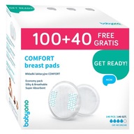 BABYONO COMFORT LAKTAČNÉ VLOŽKY 140 KS BABYONO COMFORT LAKTAČNÉ VLOŽKY 140 KS