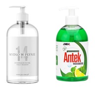 Sada tekutého mydla na čistenie rúk 0,5 l Jax 14 + vaskulárna kvapalina Sada tekutého mydla na čistenie rúk 0,5 l Jax 14 + vaskulárna kvapalina