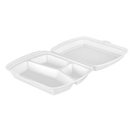 Menu box trojdielny HP4 24,5x21x7cm 125 ks, biela Menu box trojdielny HP4 24,5x21x7cm 125 ks, biela