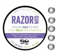 RazorGun STEEL METAL BALLS Náboje do praku 7 mm 4x 100 ks. RazorGun STEEL METAL BALLS Náboje do praku 7 mm 4x 100 ks.